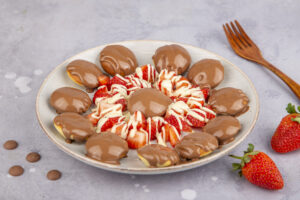 Strawberry Mini Pancakes