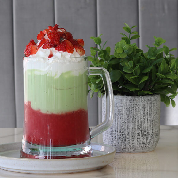 Avocado and Strawberry