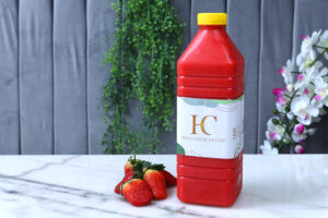 Fresh Strawberry Juice Bottle 1.5L